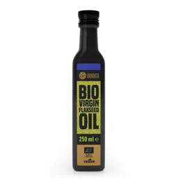GymBeam Bio VanaVita BIO Leinöl 250 ml – Produktbild 1 von 1