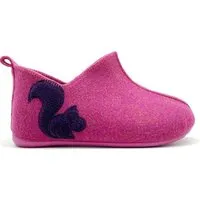 thies Kinder Hausschuh Squirrel Boot "thies ®", Bio-Schurwolle, fair produziert, Fuchsia (pink), – Produktbild 1 von 1