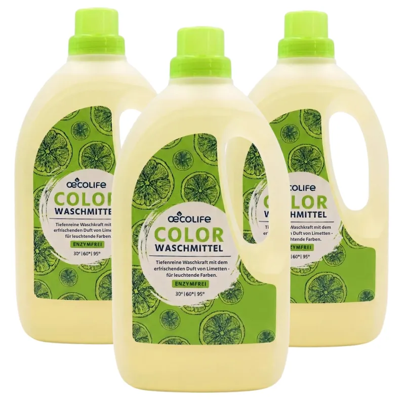 oecolife Color Waschmittel Limette – Produktbild 3 von 3