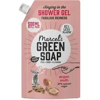 Marcel s Green Soap Marcel's Green Soap Duschgel Nachfüllpack Argan & Oudh (500ml) – Produktbild 1 von 1