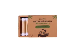 pandoo pandoo 4er Pack Bambus Wattestäbchen (800 Stück) – Produktbild 1 von 1