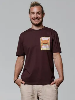 watapparel watapparel T-Shirt Unisex Tarot The Hamburger – Produktbild 1 von 1