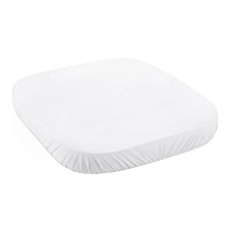 Waldin Waldin Spannbetttuch mit Ecken für 7-in-1 Kinderbett - 73x73 cm - White, White, – Produktbild 1 von 1