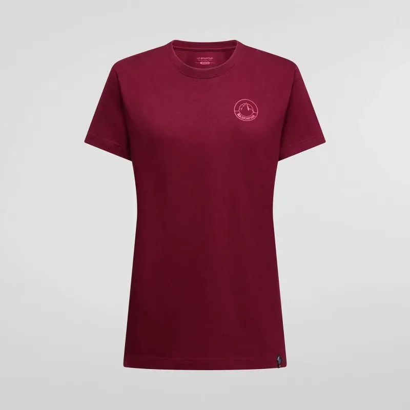 La Sportiva Damen T-Shirt La Sportiva Circle Logo, Rouge, – Produktbild 1 von 1