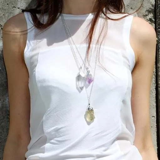 Crystal and Sage Amethyst Halskette von Crystal and Sage – Produktbild 4 von 4
