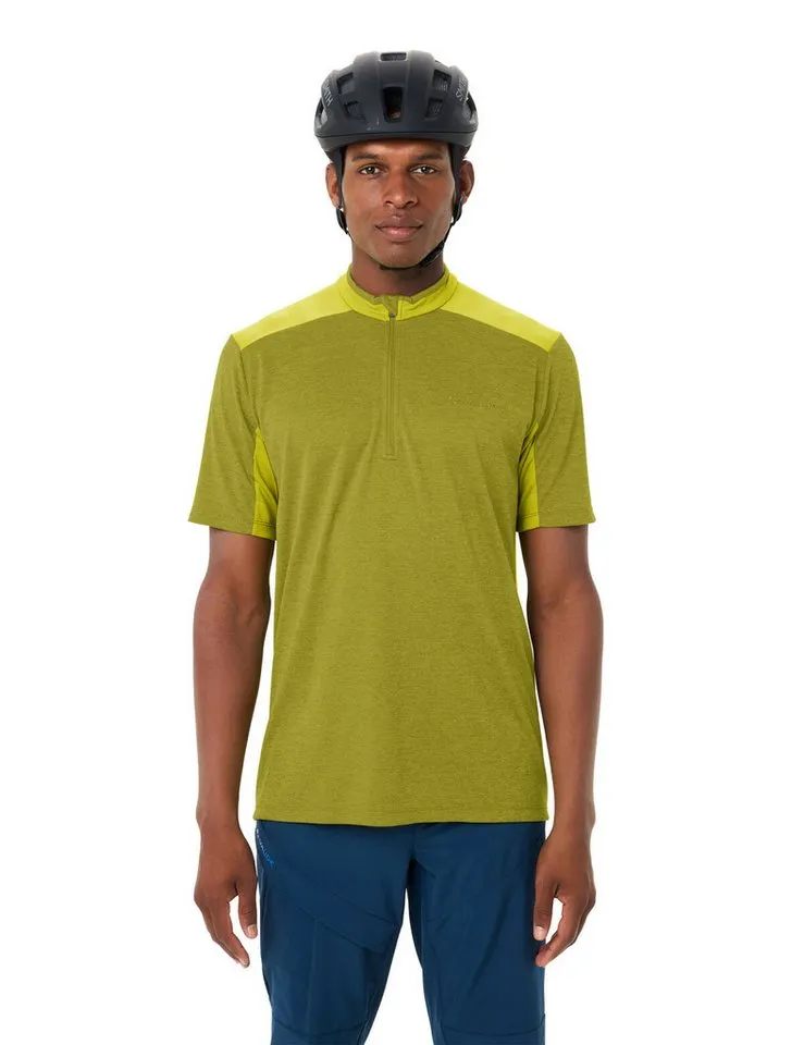 Vaude Vaude Radtrikot MEN'S TAMARO HZ SHIRT IV für Radfahren, für Erwachsene, atmungsaktiv, leicht, Light leaf, – Produktbild 2 von 5