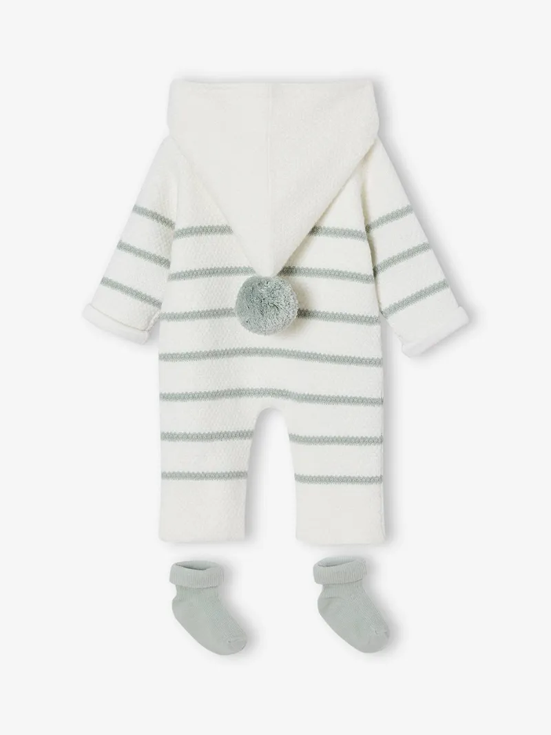 Vertbaudet Baby Set, Salbeigrün, – Produktbild 3 von 4