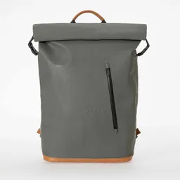aunts & uncles aunts & uncles Japan Matsuyama Rolltop Rucksack mit 16" Notebookfach gravity grey – Produktbild 1 von 1