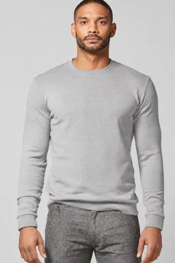 HempAge Hempage Herren vegan Sweatshirt Regular Fit Rockgrau – Produktbild 1 von 1