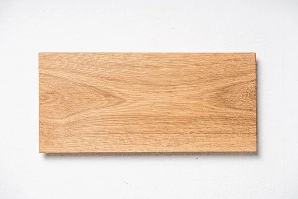kleiderleiter_de kleiderleiter_de Schneidebrett HANA, Küchenbrett mit Schweizer Kante aus massiver Eiche, Brown, – Produktbild 3 von 8