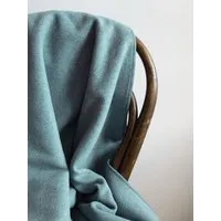 Ecostories Ecostories Biofleece Wohndecken 150 x 200 cm, Stahlblau, – Produktbild 1 von 1