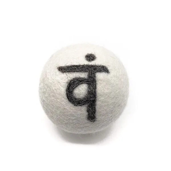 Wooliie Wooliie Handgefertigte Mantra-Bälle aus 100 % naturbelassener Schurwolle – 7 Designs – Produktbild 7 von 8