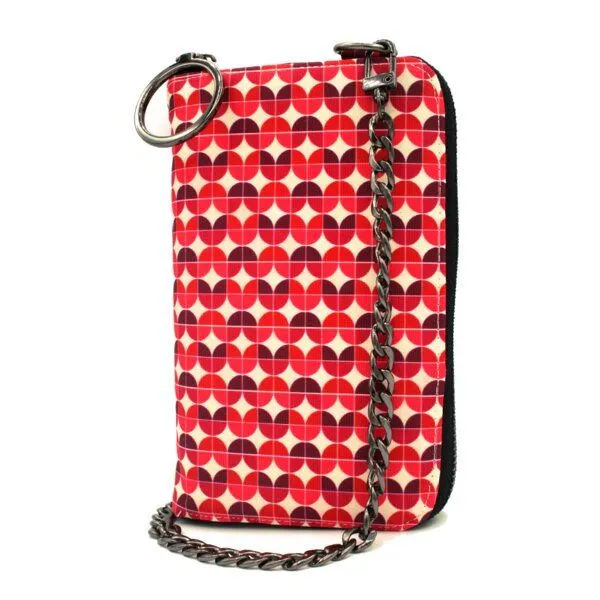 Seegarn Seegarn-Täschle / 2in1 Handy-Tasche und Geldbeutel (MB34), K2 - kette schwarz, – Produktbild 1 von 5