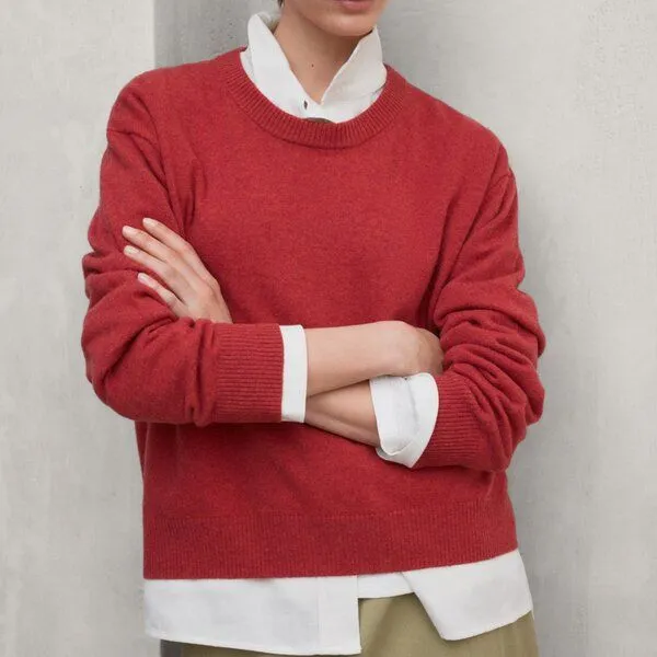 ECOALF ECOALF Strickpullover Castelly Knit, Grau, – Produktbild 2 von 3