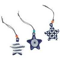 El Puente El Puente Deko-Anhänger "Sterne'' | Fair Trade & Handmade aus Vietnam – Produktbild 1 von 1