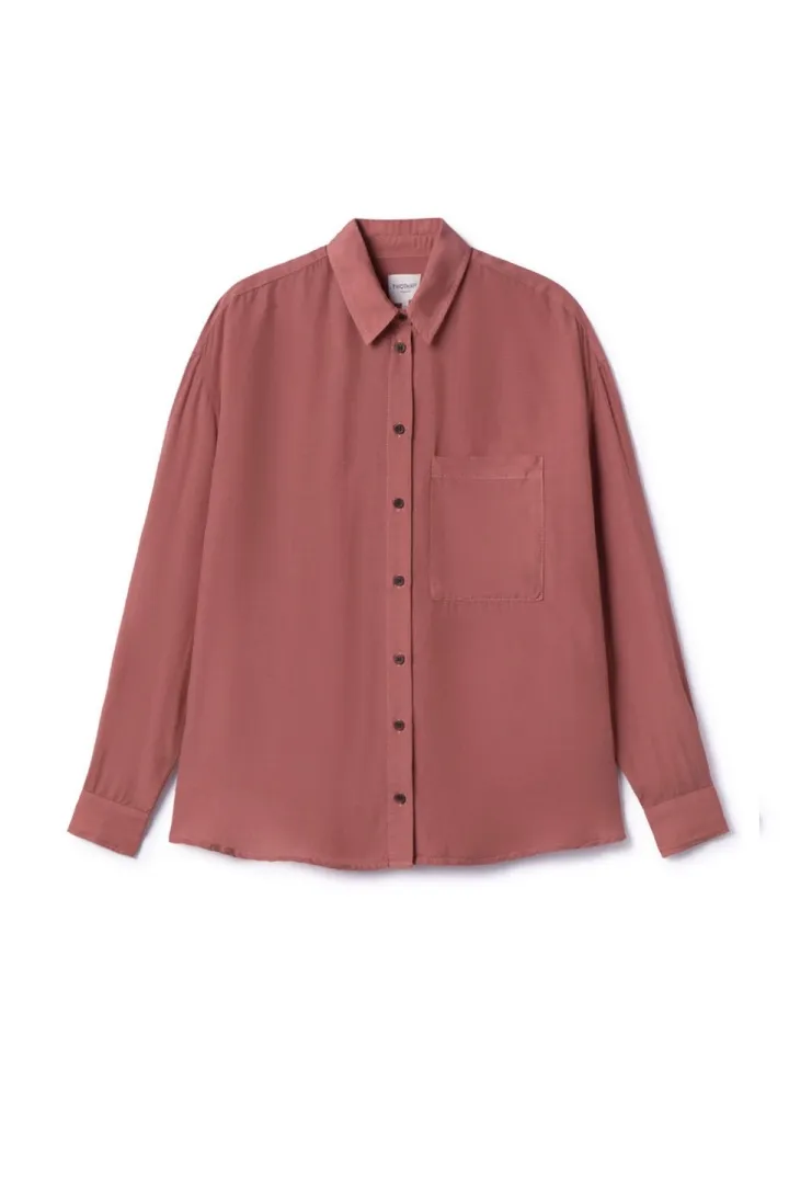 TWOTHIRDS TWOTHIRDS Damen vegan Hemd Gibbs Adobe Rose Rosa, Rosa, – Produktbild 2 von 2