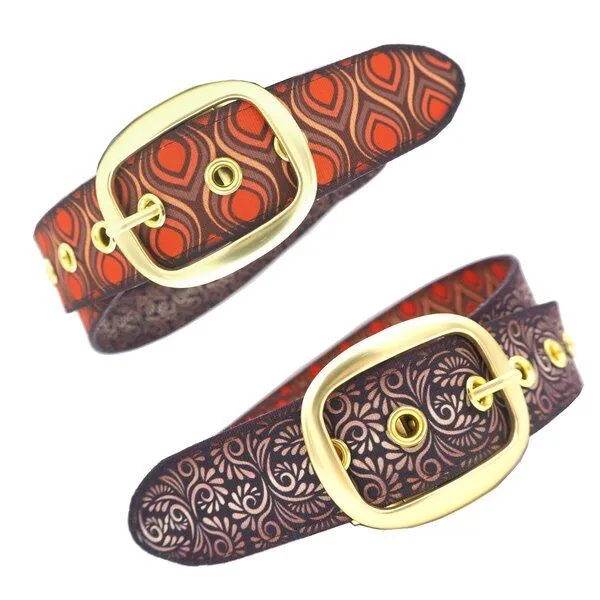 Seegarn Seegarn - Gürtel / Wendegürtel SeeBlick 4cm, Gold, – Produktbild 1 von 5