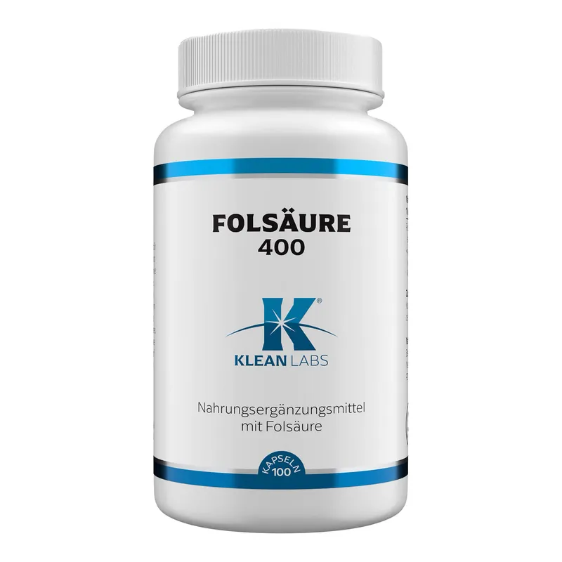 Folsäure 400 µg Kapseln – Produktbild 1 von 1