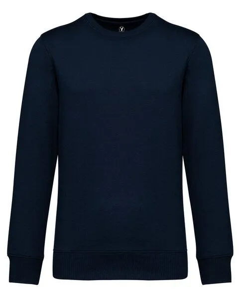 YTWOO YTWOO Umweltfreundliches Unisex French-Terry Sweatshirt mit hängenden Schultern, Navy, – Produktbild 1 von 4