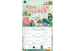Korsch Verlag Wandkalender Familienplaner Aquarell 2027 – Produktbild 1 von 1