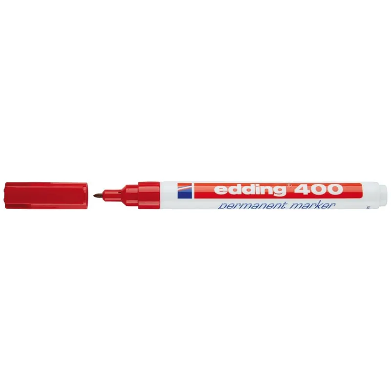 Edding Edding Permanentmarker "400" rot – Produktbild 3 von 8