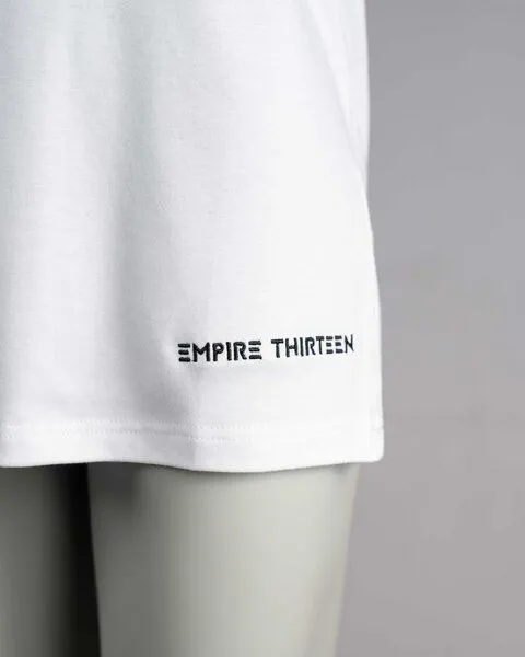 EMPIRE-THIRTEEN V-Neck Shirt EMPIRE-THIRTEEN, Weiß, – Produktbild 2 von 3