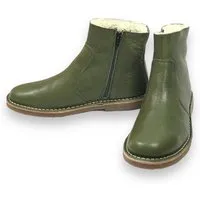 Greenova Greenova flache Stiefeletten Cacia, Grün, – Produktbild 1 von 1