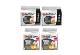 Tassimo Tassimo Kaffee T-Disc Coffee Shop Selections Chai Toffee Nut Latte 36 Getränke, (Packung, 4er Pack), Chai Latte + Toffee Nut Latte angesagte Coffee Shop Spezialitäten – Produktbild 1 von 1