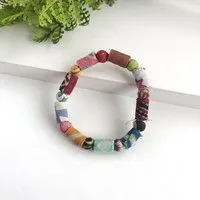 Worldfinds Worldfinds Kantha Armband Dot Dash – Produktbild 1 von 1