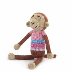 Gogo Olive Affe Kuscheltier - Shamwari Jumbo 40 cm - Handgestrickte Stofftiere by Gogo Olive – Produktbild 1 von 1