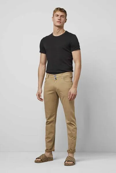 M 5 BY MEYER M 5 BY MEYER Baumwoll Five Pocket, Braun (camel), – Produktbild 1 von 4