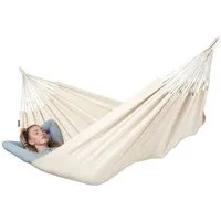 LaSiesta LaSiesta Hängematte, Tuchhängematte Modesta Single, Latte weiß, – Produktbild 1 von 1