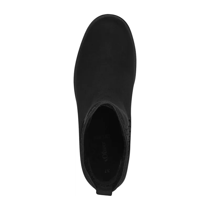 s.Oliver s.Oliver Klassische Stiefeletten für Damen, schwarz, Größe 39 EU, Schwarz, – Produktbild 3 von 4