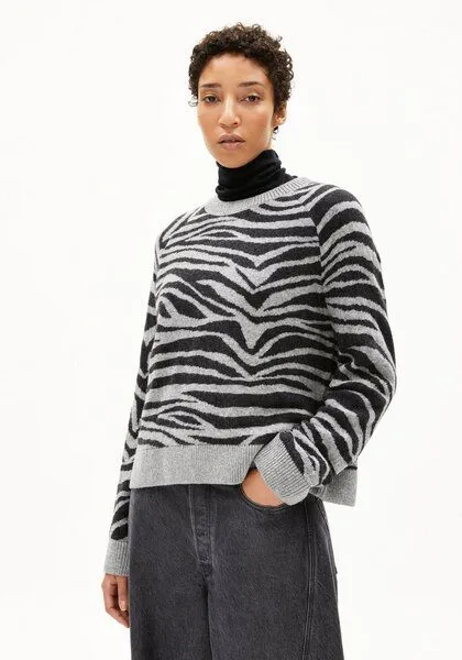 ARMEDANGELS Armedangels - Pullover Liliriaa Zebraraa – Produktbild 1 von 4