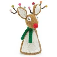 Felt So Good felt so good Weihnachtsbaumspitze Frecher Rudolph aus Filz – Produktbild 1 von 1