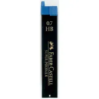 Faber-Castell 12 Faber-Castell Ersatzmine für Druckbleistifte 'Super-Polymer' 0,7 mm H – Produktbild 2 von 2