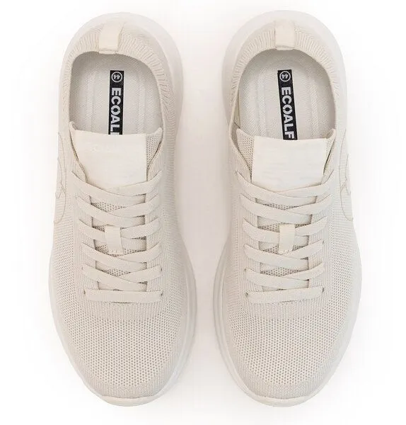ECOALF ECOALF CONDENKNITAALF Leichter Knit-Sneaker Woman mit 60% Ocean yarn, Off white (weiß), – Produktbild 1 von 4