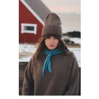 Kopyto Kopyto IRBIS - Damen Rollkragenpullover Stickpullover 100% Merinowolle, Mokkabraun (braun), – Produktbild 1 von 1