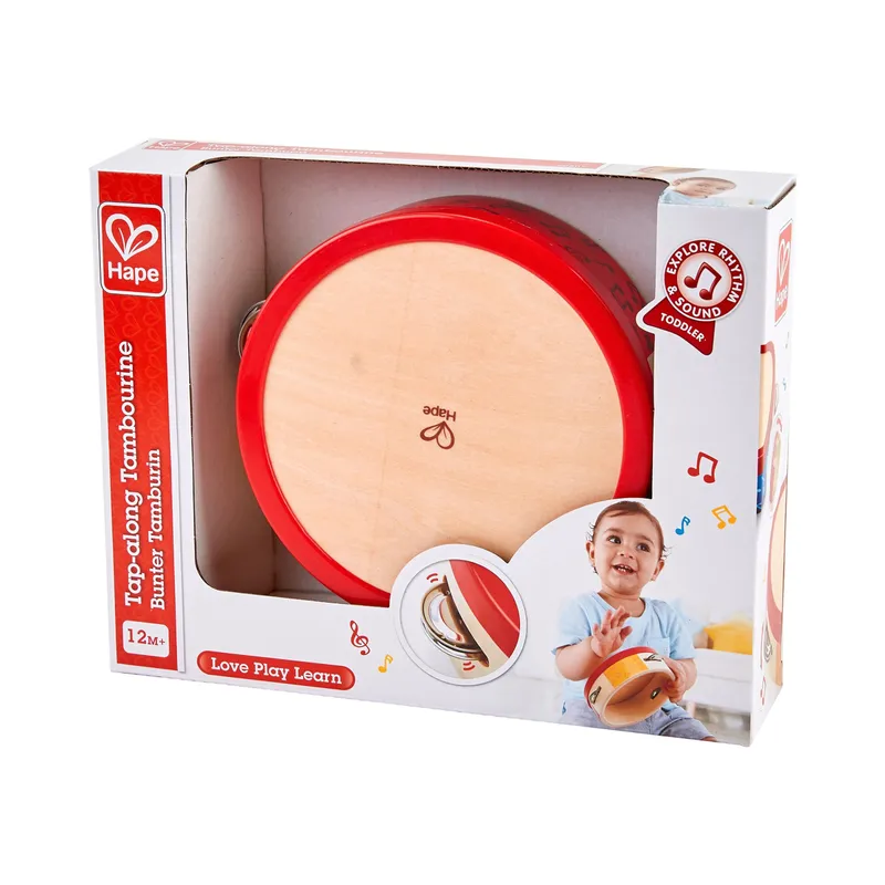 Hape Hape Tamburin, Mehrfarbig, – Produktbild 2 von 2