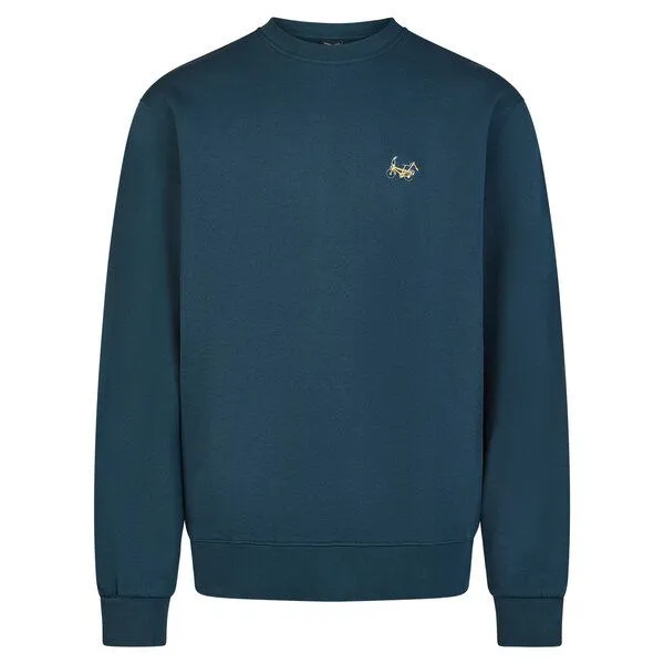 Iriedaily Iriedaily Bonacycle Crewneck, Dark orion (blau), – Produktbild 1 von 3