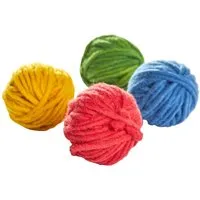 Wollmanufaktur Filges Dochtwolle, kräftige Farben 4x25g, Mehrfarbig, – Produktbild 1 von 1