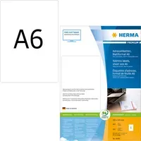 Herma Herma Premium - Papier - matt - permanent selbstklebend - weiß - A6 (105 x 148 mm) – Produktbild 2 von 4