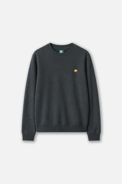 Trendsplant Trendsplant Organic Essential Sweatshirt Scarab Green, Grün, – Produktbild 3 von 5