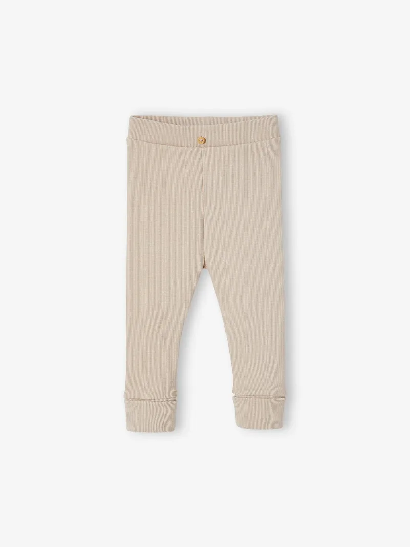 Vertbaudet Baby Leggings, Beige, – Produktbild 1 von 2