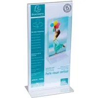 Exacompta Exacompta Tischaufsteller gerade "Exacryl" aus PMMA, vertikal, DIN lang, 10 x 21 cm – Produktbild 1 von 1
