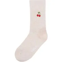 MELA MELA Bio-Socken "Kirsche", cream melange, Gr. 35/38 – Produktbild 1 von 1