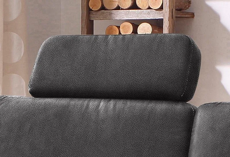 OTTO home Sofa-Kopfstütze Borkum, B: 52cm, Grau, – Produktbild 2 von 8