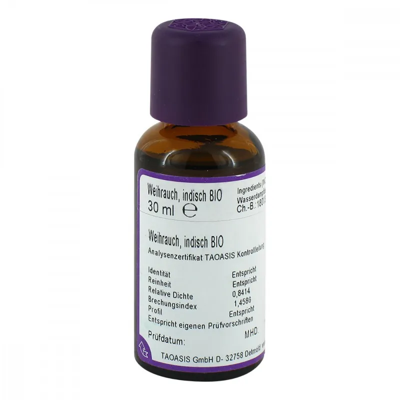 TAOASIS Weihrauch öl indisch Bio – Produktbild 2 von 2