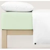 Schlafgut Schlafgut Spannbettlaken Casual Organic - 100% Biobaumwolle, Green light, – Produktbild 2 von 5