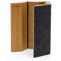 fairwerk fairwerk Weinregal Weinberg aus Eichenholz und Violan®, Anthrazit, – Produktbild 1 von 1